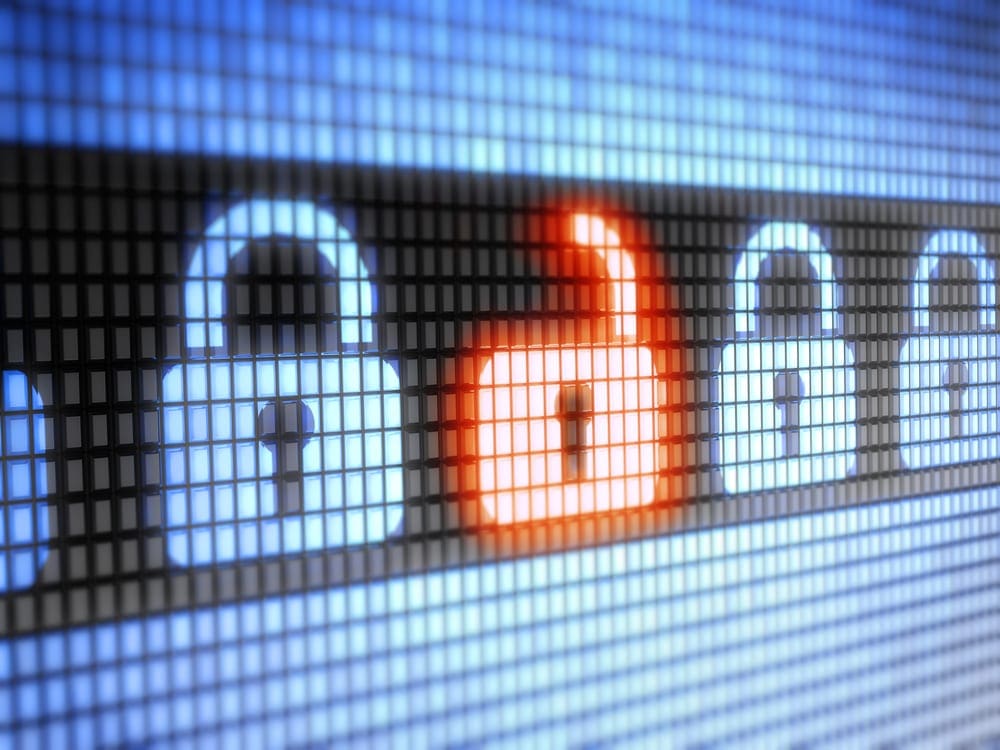 an open lock image