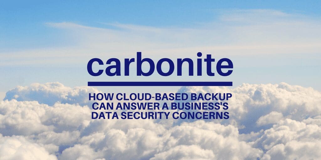 Carbonite data backup