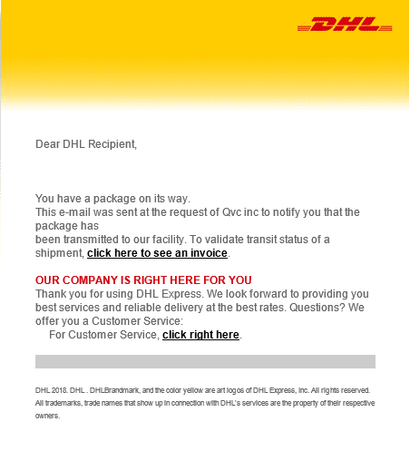phishing example