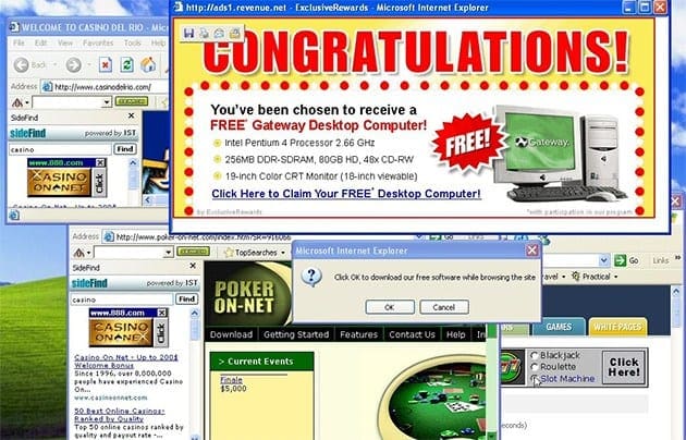 website pop-ups