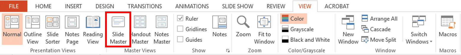 powerpoint header