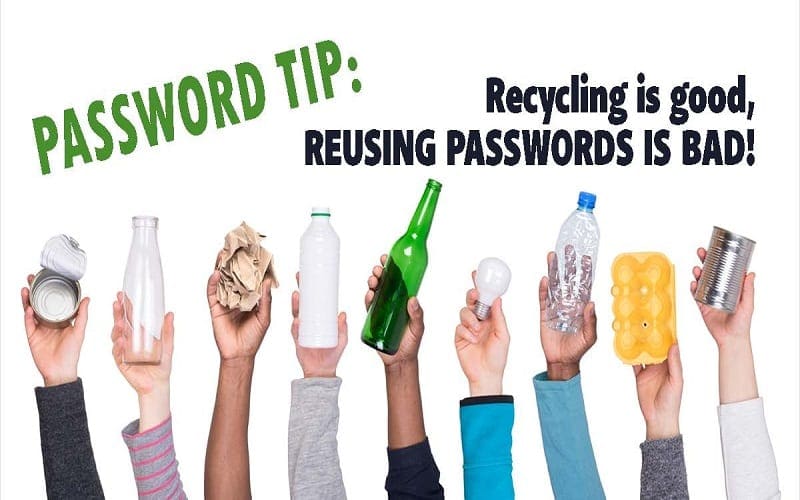 Reusing passwords is bad