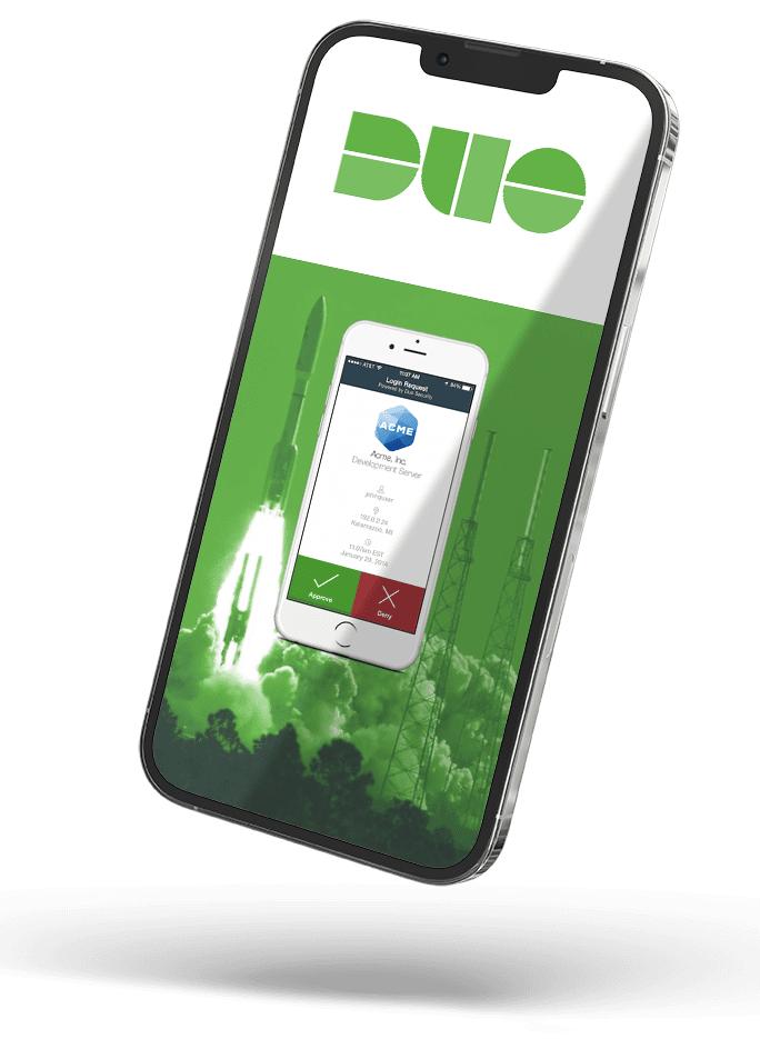 duo on a cellphone