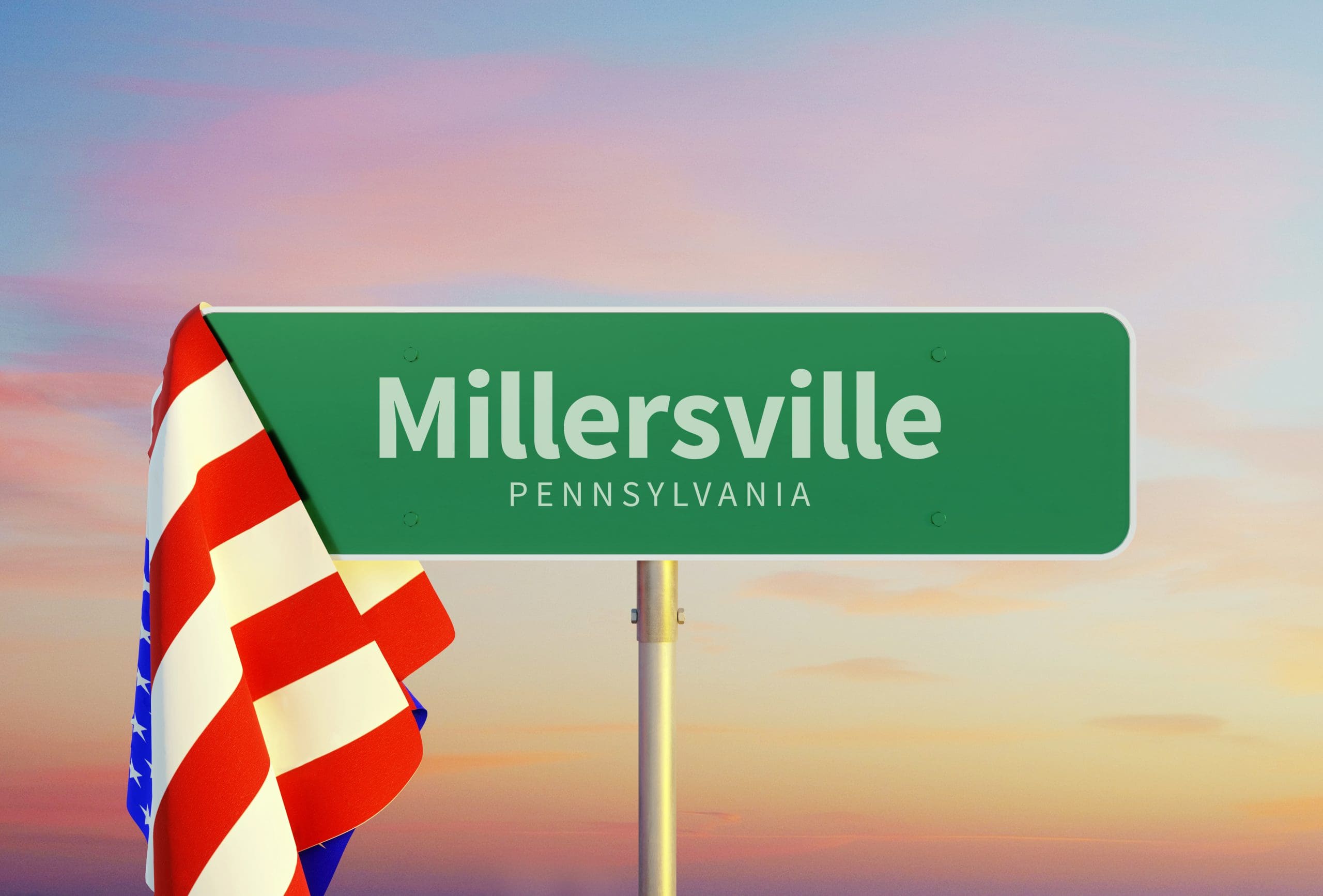 millersville pa street sign