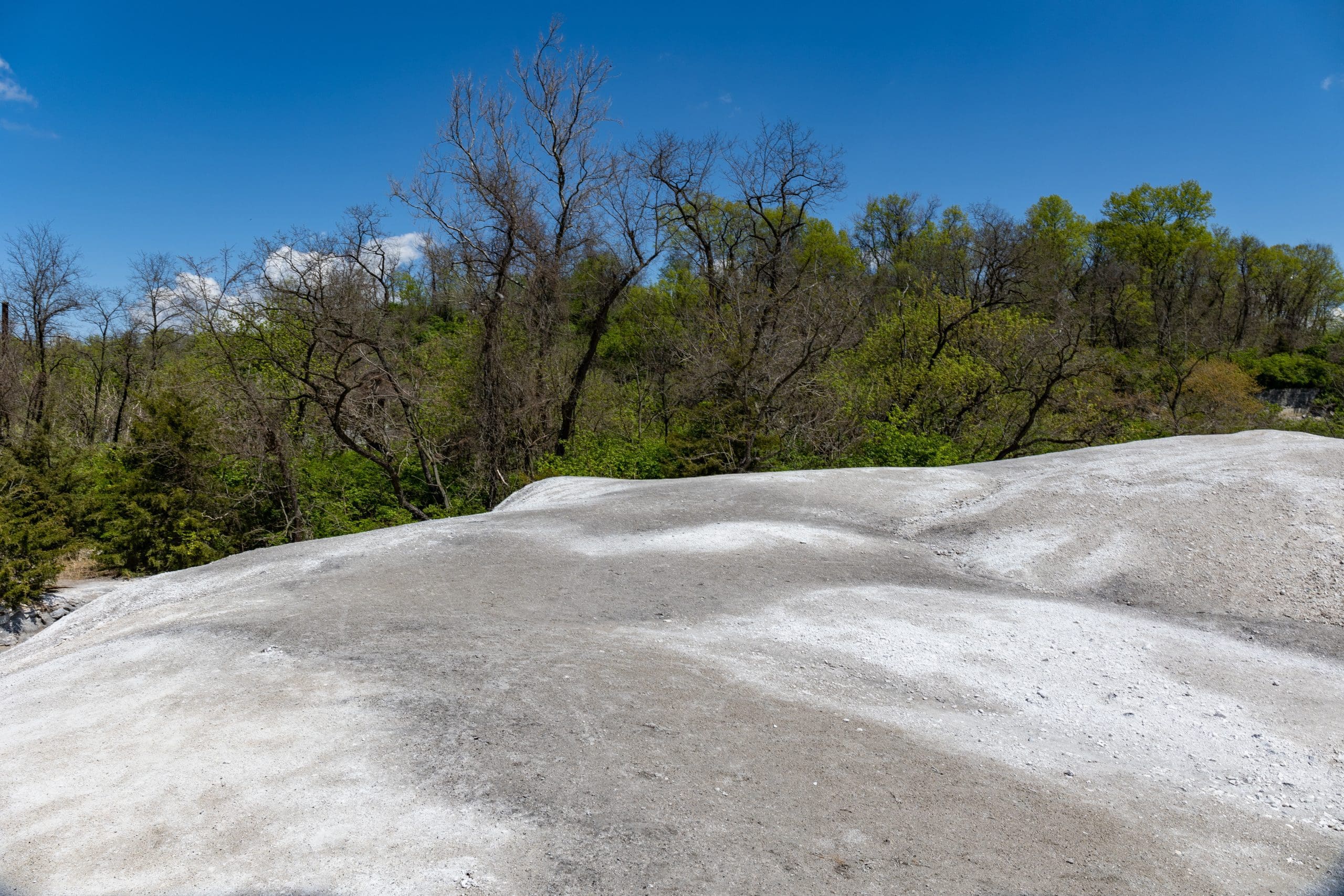 Beautiful shot of the White Cliffs of Conoy Nature preserve in Lancaster County, Pennsylvania